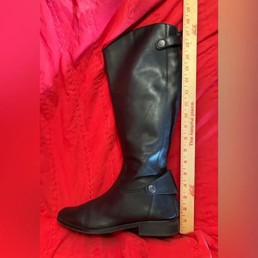 Sam Edelman Mikala Black Riding Boot Size 11M